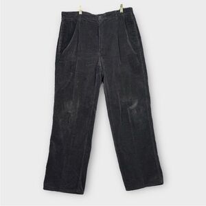 Vintage Polo Country Ralph Lauren Corduroy Chino Pants USA Made Mens 34x31 Gray